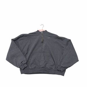 Gymshark XL Quarter Zip Pullover Sweatshirt Kangaroo Pocket